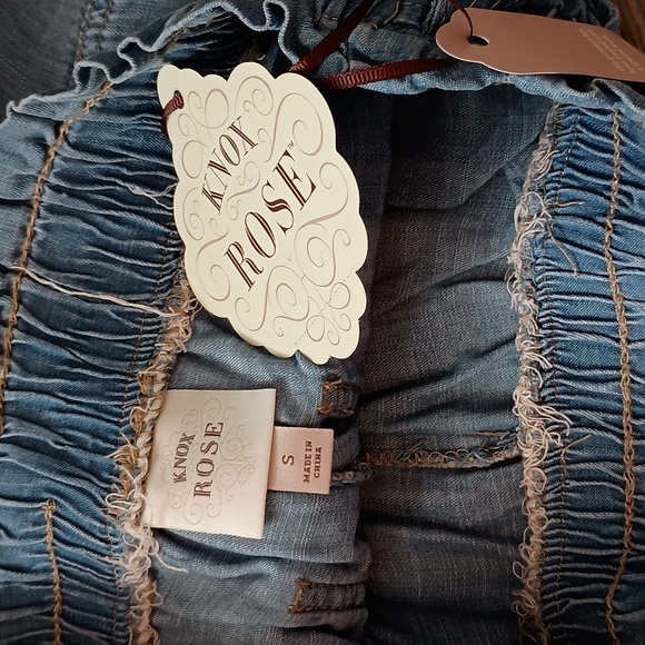 Knox Rose wide leg jeans size smal NWTl - Picture 6 of 6